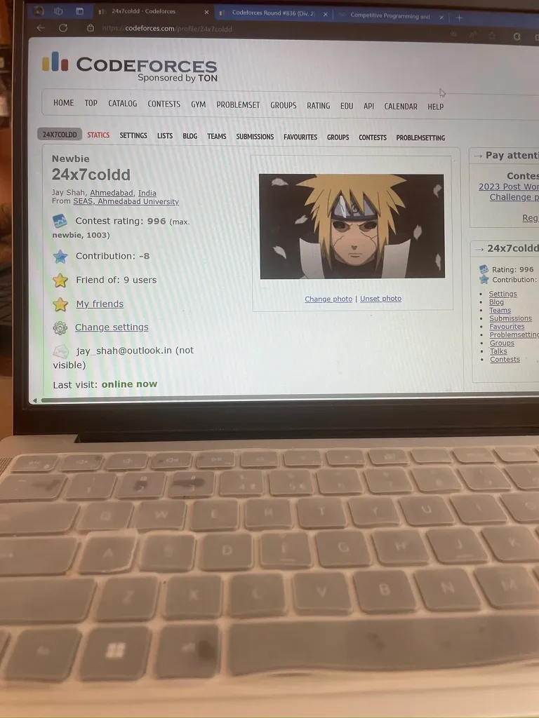 Codeforces Profile
